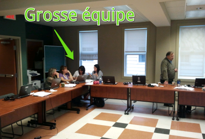 Grosse équipe !